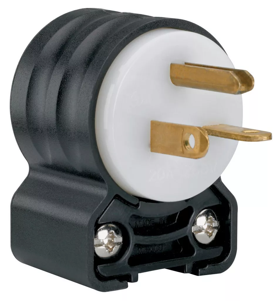 pass-seymour-ps5466-ssan-straight-blade-angle-plug-2pole-3wire-20a-250v Pass & Seymour PS5466-SSAN Straight Blade Angle Plug, 2pole 3wire, 20A 250V